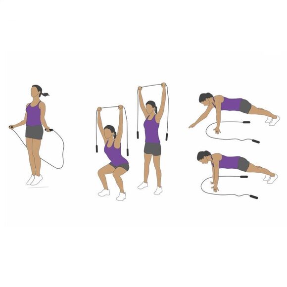 🔃Weighted Fitness Cardio Jump Rope - Picture 4 of 5